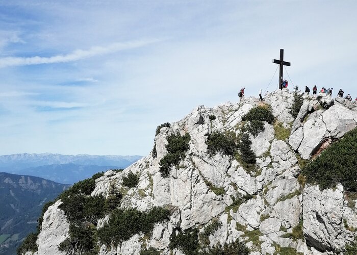 Gipfelkreuz am Hochlantsch | © TV Oststeiermark | Chiara Raith