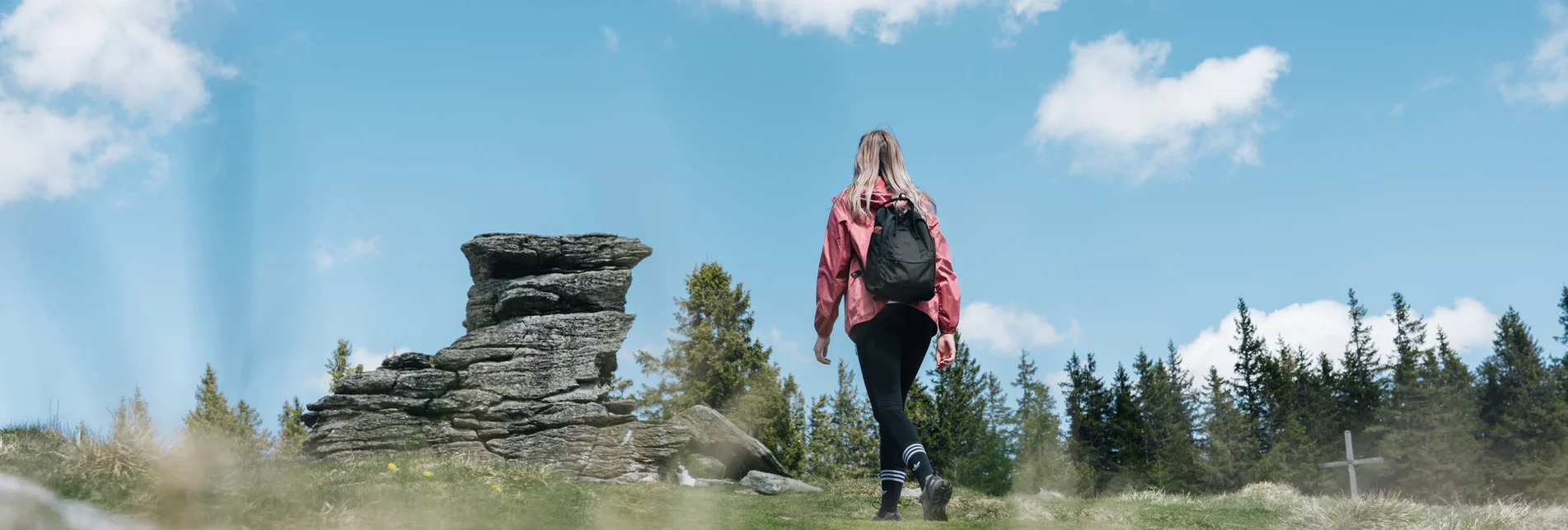Wanderung zu Teufelstein in Fischbach | ©  Oststeiermark Tourismus | Line Sulzbacher