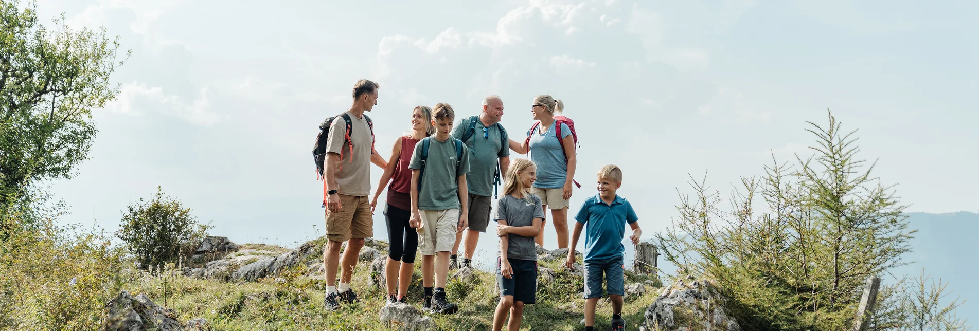 Hike on the Steirischer Jokl in the Almenland Nature Park in Eastern Styria | © 
Oststeiermark Tourismus | studio draussen