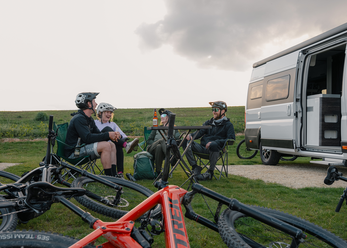 Cycling at the campsite in Eastern Styria | © Wechselland-Camping Lorenza | Roast Media