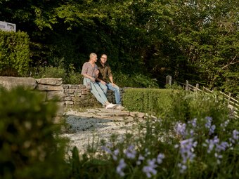 Kräutergarten in Pöllauberg in der Oststeiermark