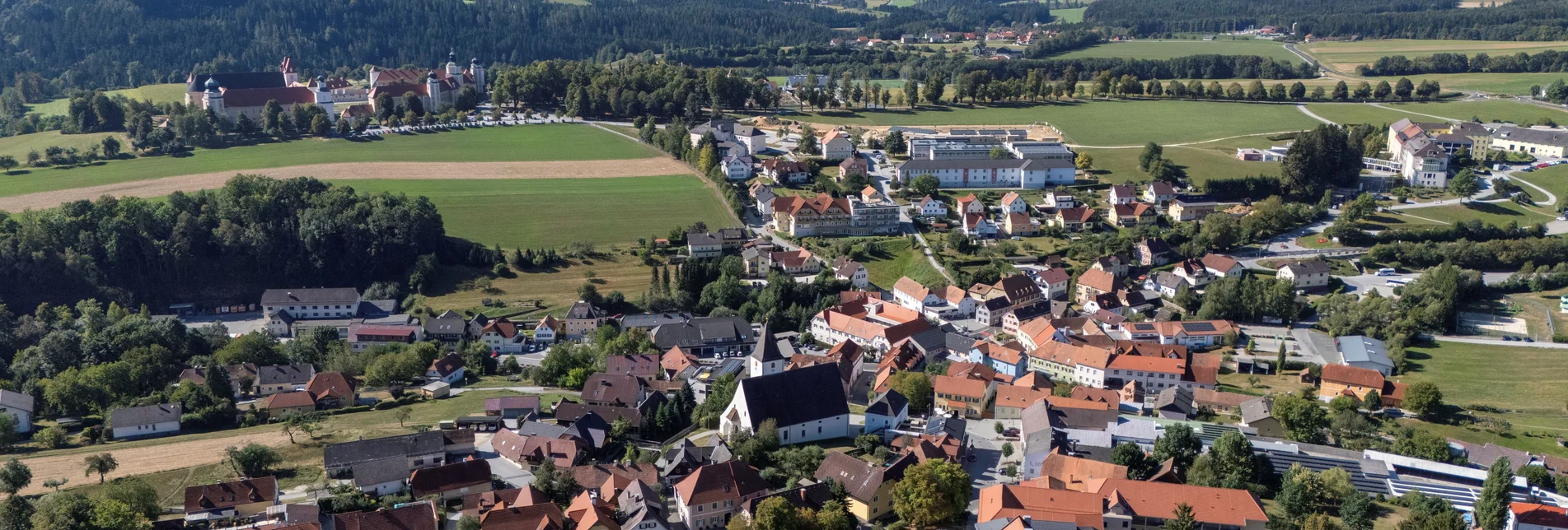 Ortsbild Vorau im Joglland