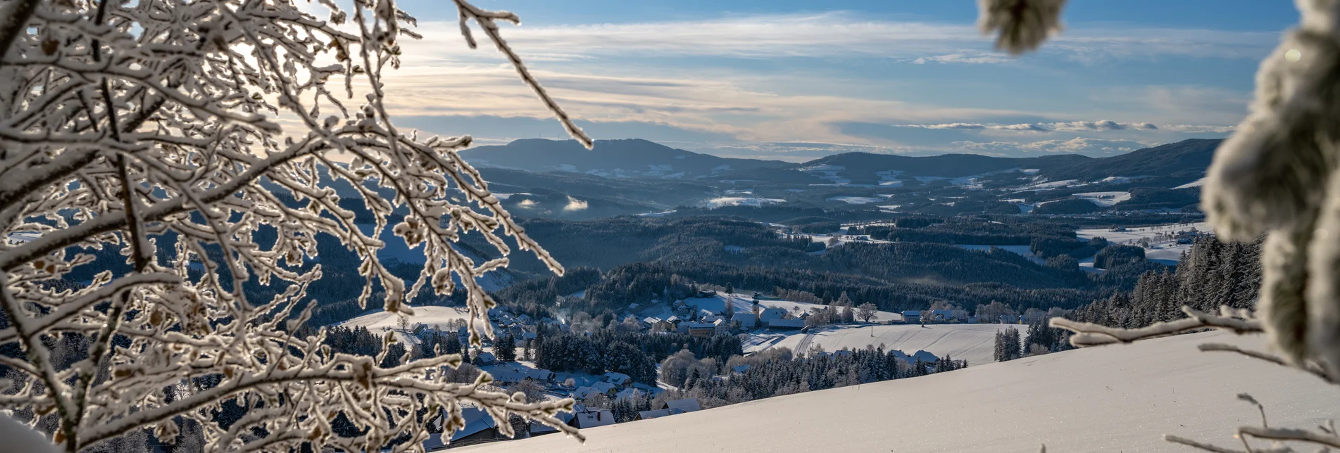Winterlandschaft in der Oststeiermark | ©  Oststeiermark Tourismus | Kurt Elmleitner