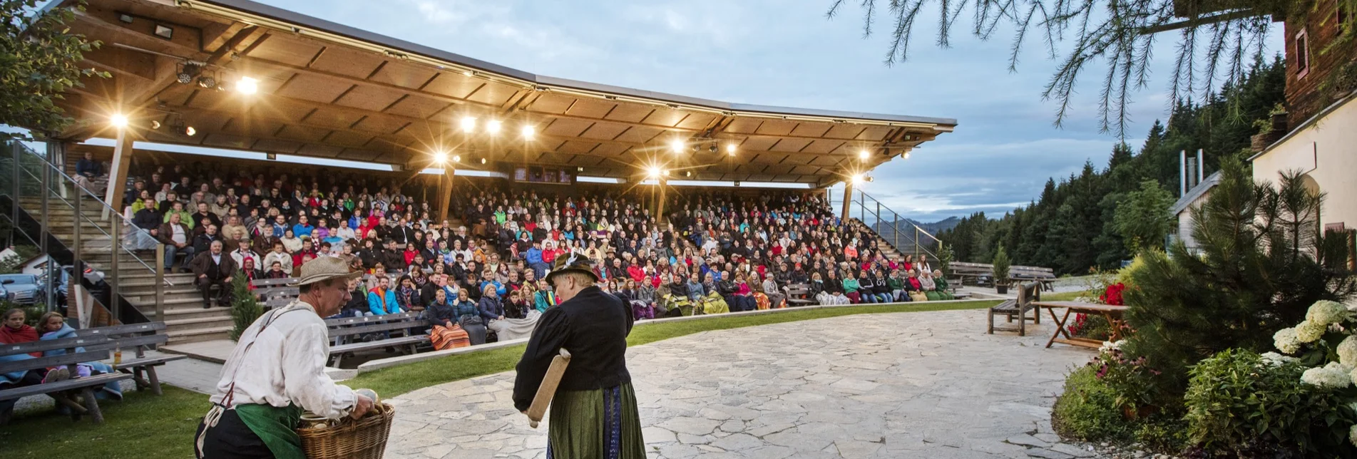 Huab'n Theater auf der Brandlucken in der Oststeiermark | ©  Oststeiermark Tourismus | Harald Eisenberger