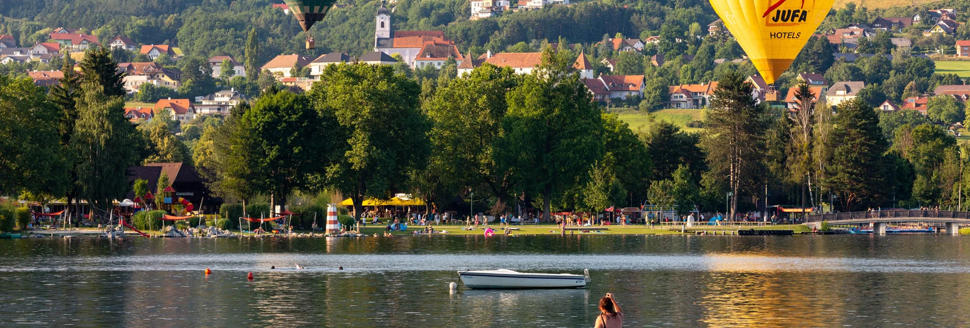 Heißluftballone über dem Stubenbergsee | © Gemeinde Stubenberg am See