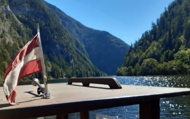 Navia Zillen Schifffahrt, Bad Mitterndorf, Flag | © Navia Schifffahrt