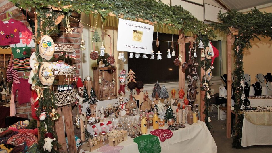 Stand beim Christkindlmarkt Ehrenschachen | © Vereinsgemeinschaft Ehrenschachen
