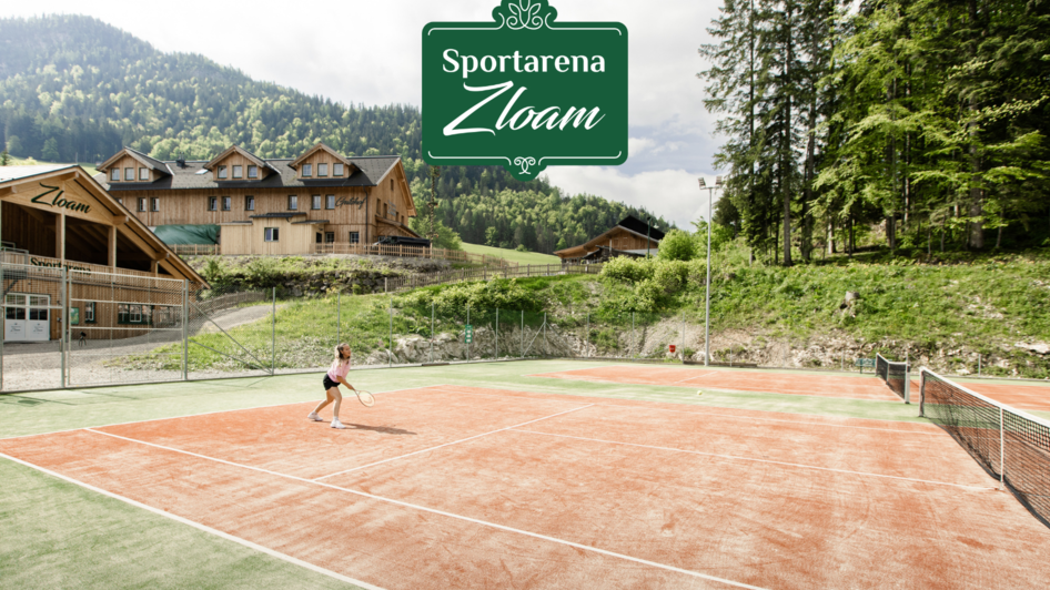 Narzissendorf Zloam, Grundlsee, Tennisplätze | Narzissendorf Zloam, www.zloam.at | © Narzissendorf Zloam, www.zloam.at Narzissendorf Zloam, Grundlsee, Tennisplätze | © Narzissendorf Zloam, www.zloam.at