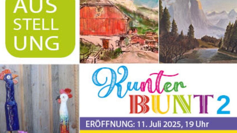 Holz & Salz, Grundlsee, Kunter Bunt 2 | © FM Werbeagentur