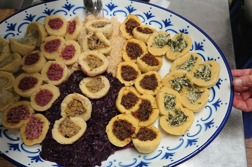Knödlplatte | © Familie Pohn