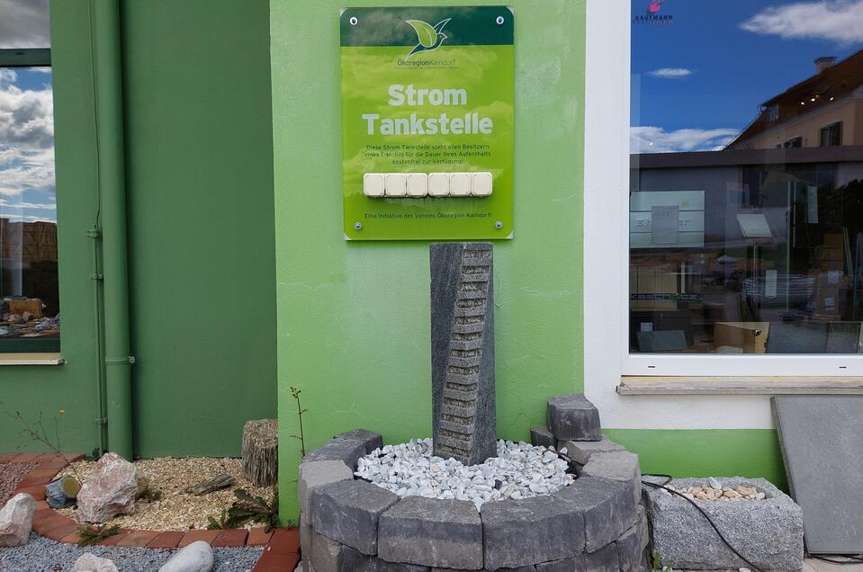 E-Bike Ladestation Ökoregion Kaindorf, GreenShop/Sandstein - Impression #1 | © Tourismusverband Oststeiermark