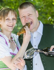 Forellenhof Joglland_Erich und Sonja_Oststeiermark | © Forellenhof Joglland | Harry Schiffer | © Forellenhof Joglland