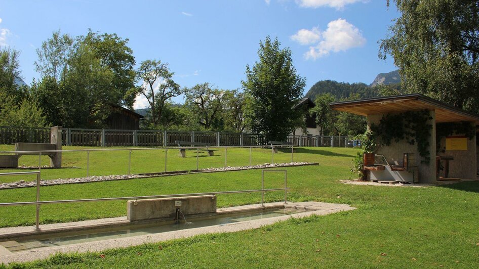Gradieranlage, Altaussee, Kneippstationen | Viola Lechner | © Viola Lechner Gradieranlage, Altaussee, Kneippstationen | © Viola Lechner