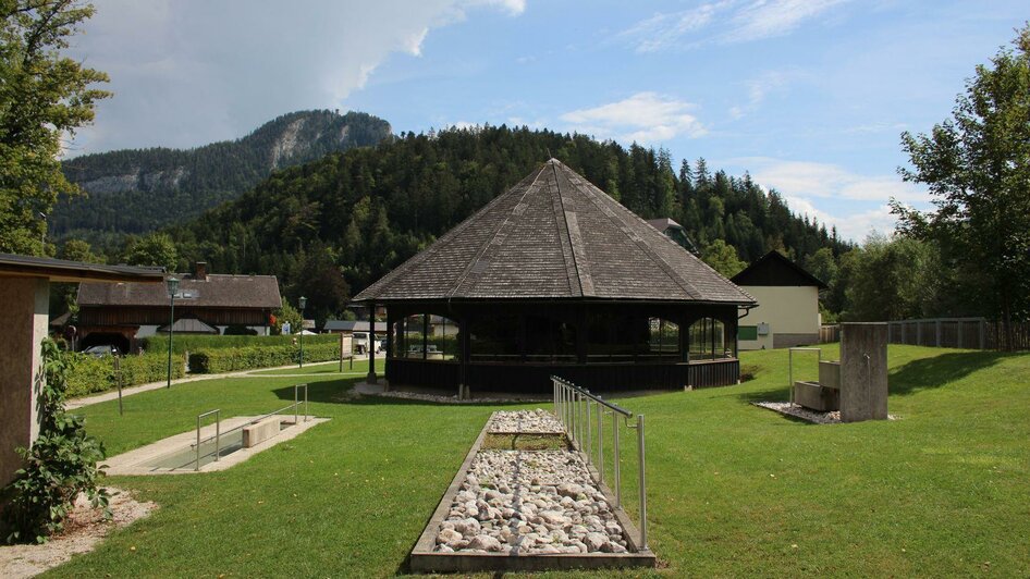 Gradieranlage, Altaussee, Kneippbereich | Viola Lechner | © Viola Lechner Gradieranlage, Altaussee, Kneippbereich | © Viola Lechner