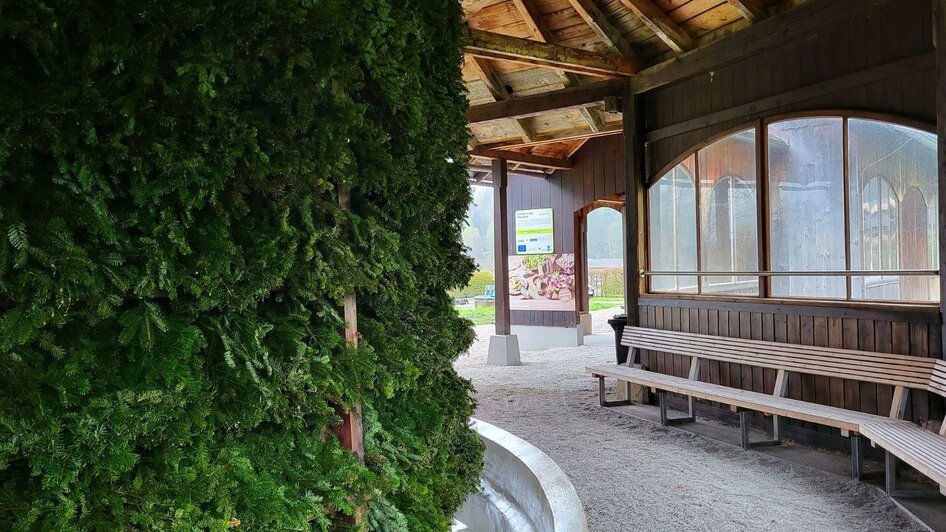 Gradiernalage, Altaussee, benches | Petra Kirchschlager | © Petra Kirchschlager Gradiernalage, Altaussee, Sitzbänke | © Petra Kirchschlager