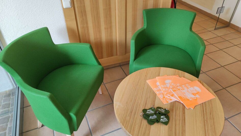 Informationsbüro Bad Mitterndorf, Sitzgelegenheit | © Johanna Provatopoulos