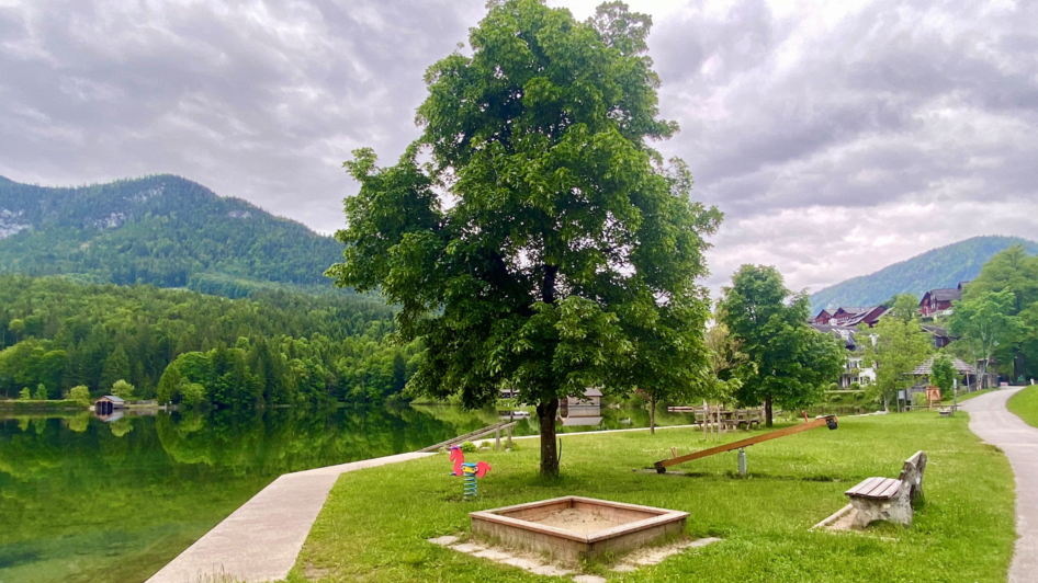 Spielplatz Seeklause, Grundlsee, Sandkiste | © Bettina Scheck