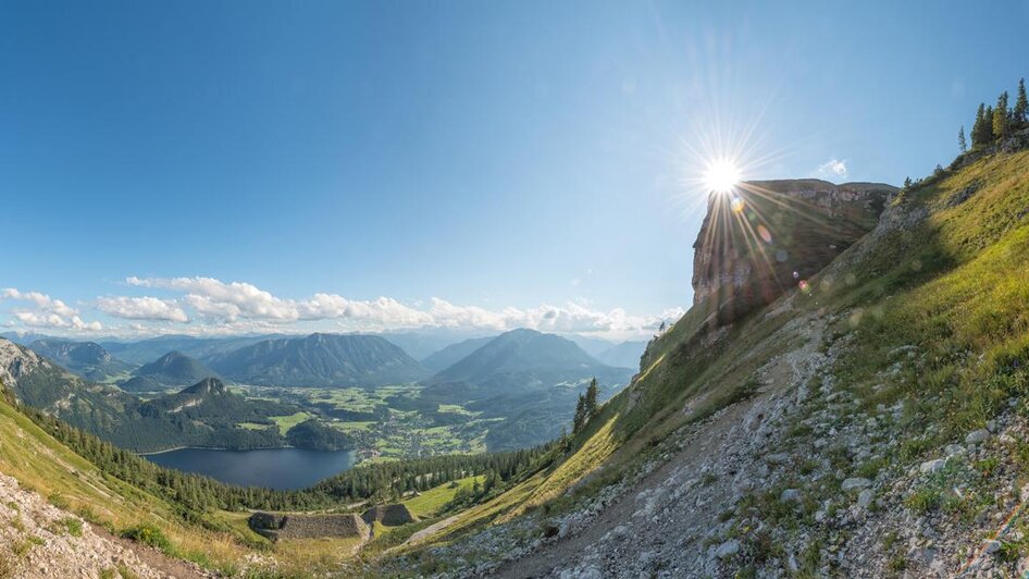 Hiking views from Loser in Altaussee | Loser Bergbahnen/M. Baumgartner | © Loser Bergbahnen/M. Baumgartner Wanderbare Aussichten vom Loser in Altaussee | © Loser Bergbahnen/M. Baumgartner