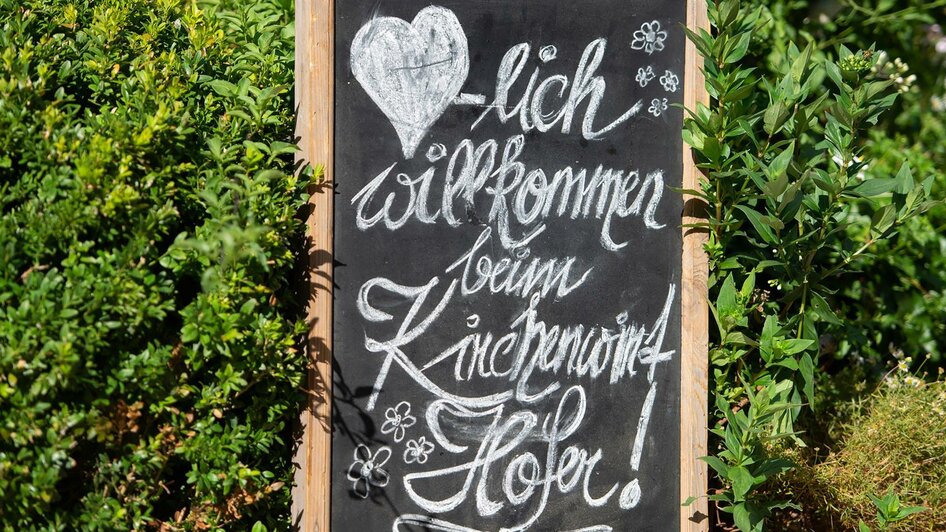 kh Kirchenwirt Hofer_Willkommen_Oststeiermark | © kh Kirchenwirt Hofer