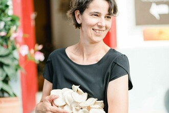 Michaela Friedl von der Pilzmanufaktur Gut Behütet | © Manuel Flor