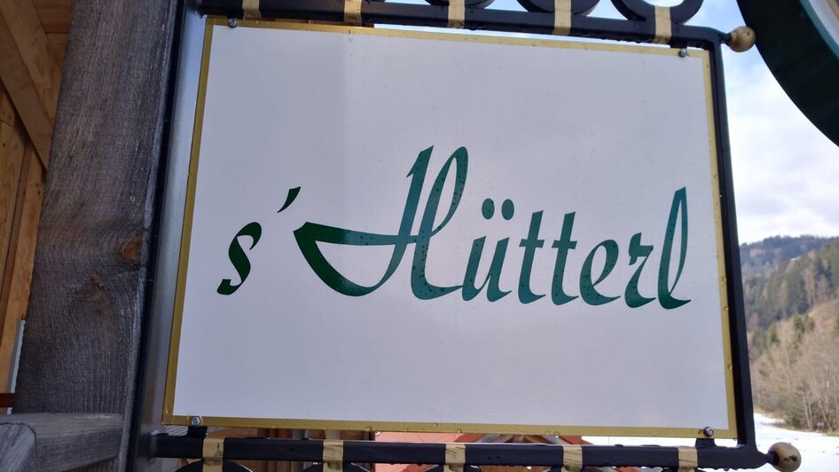 s'Hütterl-Schild1-Murtal-Steiermark | © Jürgen Strohmeyer
