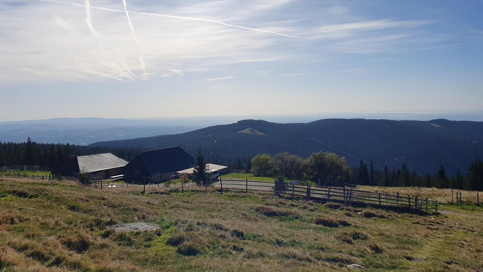 Ausblick auf die Vorauer Schwaig | © Oststeiermark Tourismus