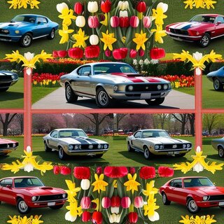 Amerikanische Fahrzeuge | © Christine Rotschädl-KI canva