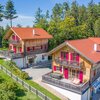 Bild von F, Ferienhaus mit Panoramaausblick und Sauna - 3 S