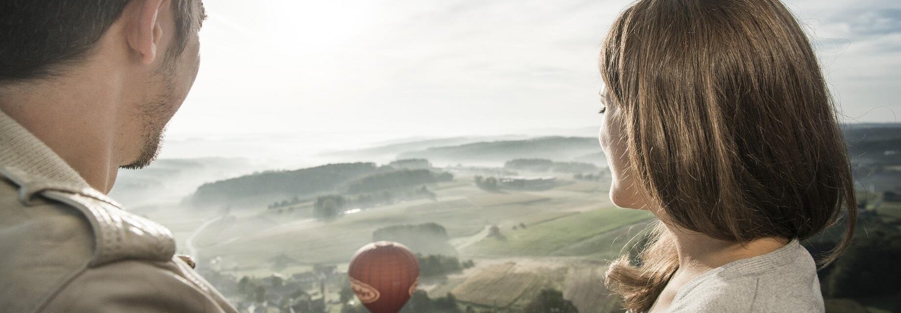 Ballonfahrt Picknick