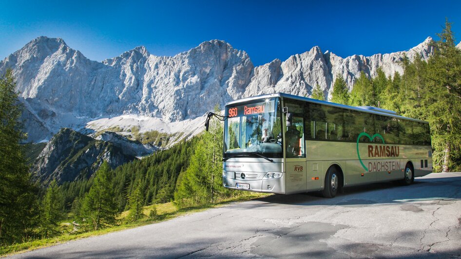 RVB Bus auf der Dachsteinstraße.