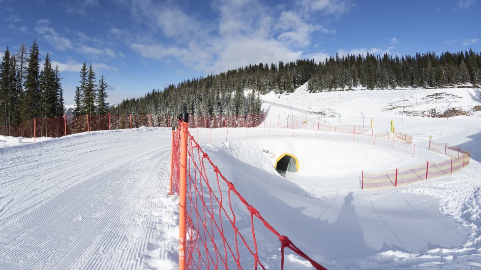 Tunnel in der Funslope | © Katja Pokorn