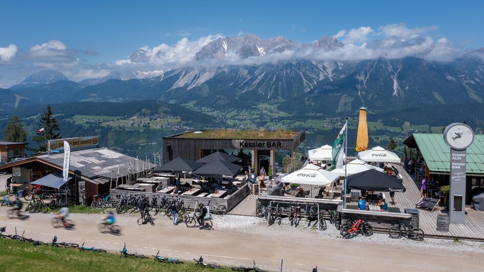 Sommerbetrieb auf der Kessler Alm | Photographer: Harald Steiner | © Harald Steiner Kessler Alm & Bar - Impression #2.4 | © Harald Steiner