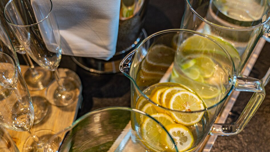 Getränke am Frühstücksbuffet | © Keinprecht Hotels Getränke am Frühstücksbuffet | © Keinprecht Hotels